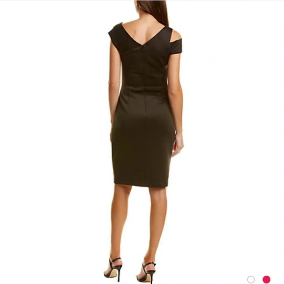 ALEXIA ADMOR CLARA SHEATH NEW NWT BLACK DRESSES BOTTOMS WEDDING SUMMER SIZE S - Picture 4 of 4